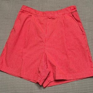 Red Shorts Size 10